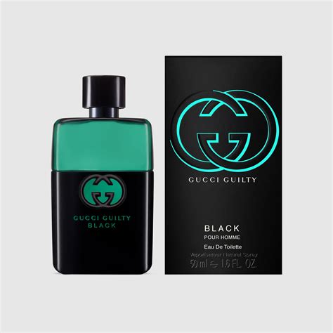 gucci guilty black eau de toilette spray for men|gucci black guilty after shave.